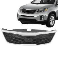 ราคา ใหม่สําหรับ Kia Sorento EX LX 2014-2015 ด้านหน้ากระจังหน้าด้านบน Chrome (49656552614)