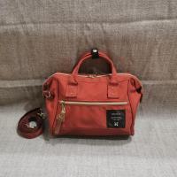 ราคา กระเป๋า Anello Mini Boston 2way Shoulder Bag (มือสอง สภาพ75% ส่งฟรี) (14354143193)