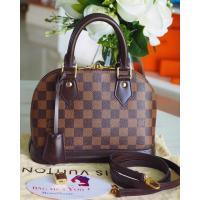 ราคา กระเป๋าหลุยส์ Louis Vuitton LV Alma bb Damier ปี14 สภาพสวย (6900065624)