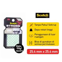 ราคา Myhomey 3M SCOTCH STRONG Double Indoor Mounting Tape 25.4MM x 25.4MM (44304664763)