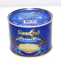 ราคา Siam Crab เนื้อปูม้าก้อนกระป๋อง (พาสเจอร์ไรส์) 454 กรัม - Jumbo Crab Meat Pasteurized 454g Siam Crab brand (23837423708)