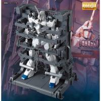 ราคา MASTER GRADE RX-0 GUNDAM UNICORN HD-colors + MS CAGE ขนาด 1/100 BANDAI แท้ (21938291936)