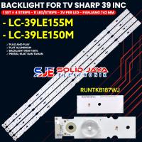 ราคา SHARP 39 INCH TV BACKLIGHT LC-39LE155M LC-39LE150M 39LE150 39LE155 39LE BL ไฟ LED RUNTKB188WJ (23980897074)