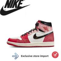 ราคา Jordan Air Jordan 1 Retro High OG Red and Black (27404933133)