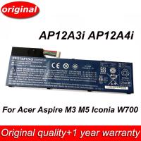 ราคา ใหม่ AP12A4i M5-481TG แล็ปท็อปแบตเตอรี่11.1V 54Wh สำหรับ Acer Aspire M3 M5 Iconia Timeline U AP12A3i U แบตเตอรี่โน้ตบุ๊ค (21782024778)