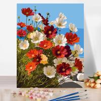 ราคา ภาพวาดสีน้ำมันและดิจิตอลของธรรมชาติและดอกไม้ สำหรับตกแต่งห้องนั่งเล่น (27442381714)