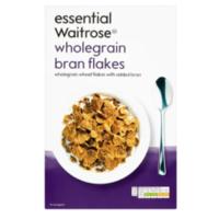 ราคา Essential Waitrose Wholegrain Bran Flakes 750g.เวทโทรสเอสเซนเชียลแบรนเฟลกส์ 750กรัม อาหารเช้า ขนม สลัด (6994681262)