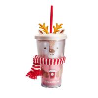 ราคา แก้วStarbucksแท้! 2019 Christmas Limited edition กวางเรนเดียร์ (3505702985)