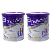 ราคา Pediasure พีเดียชัวร์ คอมพลีท กลิ่นวานิลลา 400 กรัม - จำนวน 2 กระป๋อง / PediaSure Complete Vanilla 400g - Pack 2 (1251380684)