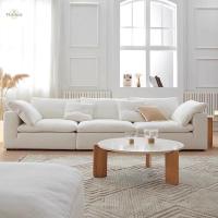 ราคา Trikings โซฟาสไตล์สแกนดิเนเวียน สีขาว sofa minimal (27680138437)