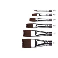 ราคา Winsor & newton galeria short handle one stroke/wash flat acrylic brush I พู่กันสีอะคริลิกแบนขนยาวด้ามสั้น (9050604761)