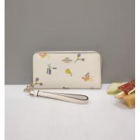 ราคา (ของแท้)​ Coach​ กระเป๋าสตางค์​ซิปรอบ​รุ่นลิมิเต็ด​ (46807625287)