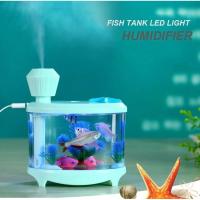 ราคา เครื่องทําความชื้นอัลตราโซนิกตู้ปลา USB สําหรับตกแต่ง 460 มล. พร้อมไฟ LED (9229921303)