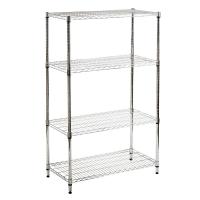 ราคา ชั้นตะแกรงเหล็กอเนกประสงค์ 4 ชั้น Rocky KASSA HOME รุ่น HKJ-A084 ขนาด 90 x 45 x 140 ซม. สีเงิน (10303682277)