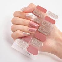 ราคา Two Sorts 0f Nail Stickers Solid And Patterned Nails Full Cover Nail Stickers Nails Art Decoration Nail Decoration Women (22986944708)