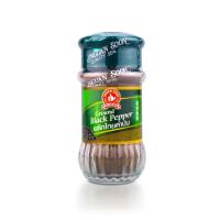 ราคา พริกไทยดำป่น ตรามือ ขวดแก้ว 60 กรัม No. 1 Hand Brand Ground Black Pepper 60 g. (08-0183) (3622171732)