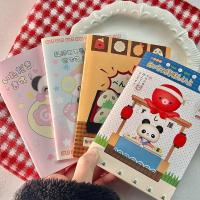 ราคา คู่มือสมุดบันทึกบางขนาดเล็ก A6 สไตล์โบราณบันทึกไดอารี่ Notepad (28123766906)