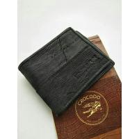 ราคา shark biflod. wallet black. กระเป๋าสตางค์หนังปลาฉลามแท้Exotic wallet (24367374626)