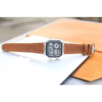 ราคา หนังวัวแว็กซ์แฮนด์เมด Casio AE1200 สายหนังเปลี่ยนนาฬิกา (25177939940)
