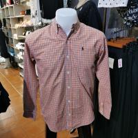 ราคา เสื้อเชิ้ต POLO มือ2 ลายสก็อตส้ม แขนยาว ไซส์วัดได้จริง Size M (44352210439)