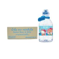 ราคา น้ำดื่ม เซเว่นซีเล็คน้องเนยคิตตี้ฟ้า 300มล ยกลัง24ขวด (43028656340)
