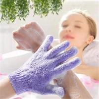 ราคา มือเดียวสีไนลอนห้านิ้วถุงมือขัดผ้าขนหนูอาบน้ําถูกลับถูขาลบสิ่งสกปรกผิวนวดผ้าขนหนูอาบน้ํา (25785739431)