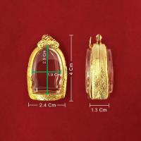 ราคา กรอบพระรูปหล่อลอยองค์ ตลับพระ ทองไมครอน ขนาดกรอบ 2.4 x 4 x 1.3 cm ทองหุ้ม ทองปลอม ทองชุบ ฟรีกล่องกำมะหยี่ (6388369081)