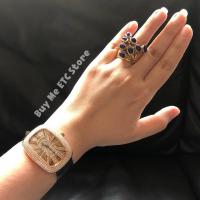 ราคา มือสองของแท้ แหวน YSL (Yves Saint Laurent) มือสองของแท้ 100% (25387108895)