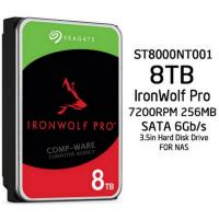 ราคา Harddisk 8 TB 3.5 INCH HDD (ฮาร์ดดิสก์ 3.5 นิ้ว) SEAGATE IRONWOLF PRO - 7200RPM SATA3 (ST8000NT001) (26226302151)