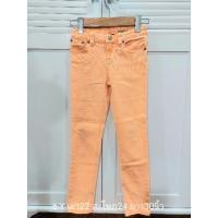 ราคา กางเกงยีนส์เด็ก polo แท้สีส้มอ่อนน่ารักๆ สวยๆ ไซส์ 6 Y (18939859459)