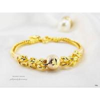 ราคา สร้อยข้อมือ งานหุ้มทองแท้ 5 ไมครอน สวยน่ารัก (20588878392)