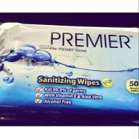 ราคา PREMIER ANTIBACTERIAL SANITIZING WIPES 50 แผ่น (20080133040)