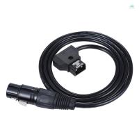 ราคา Yb2 สายไฟ Andoer 100 ซม./3.3ft D-Tap ชาย XLR 4 พินอะแดปเตอร์หญิงแหล่งจ่ายไฟสายสําหรับ V-mount แผ่นแบตเตอรี่กล้องวิดีโอ Monitor (29564911444)