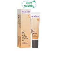 ราคา Scaderm ทาสิว Anti Acne & Clearing Gel ( Acne Spot ) กล่องส้ม (41007310055)