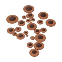 ราคา [guupcw] 25 ชิ้นชุดหนัง Alto Saxophone Pads สําหรับ Yamaha Saxophone Parts (51008079264)