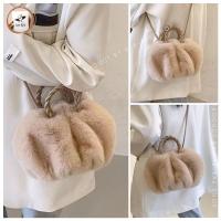 ราคา พร้อมส่ง กระเป๋าทรงฟักทอง Fluffy Pumpkin ใบไม่ใหญ่มาก พกพาสะดวก (25353831136)