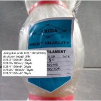 ราคา Arida Net 0.28 100md/100yds ten size เพียงเลือก Arida Fishing Net Arida Trawl Fishing Net สายตกปลา สายตกปลา Fish trawl (54151303251)