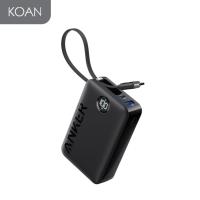 ราคา แบตเตอรี่สำรอง Anker 335 Power Bank [PowerCore 22.5W, Built-In USB-C Cable] - Black (27609924840)
