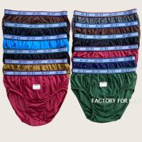 ราคา กางเกงในชาย (ยกโหล 12 ตัว) รุ่นโชว์ขอบริ้วเทา JOSEY รอบเอว 24-44" (8758219353)