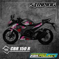 ราคา สติ๊กเกอร์ CBR 150R, แถบ CBR 150R, สติ๊กเกอร์มอเตอร์ไซค์ HONDA, Racing variation F-03 (40430153420)