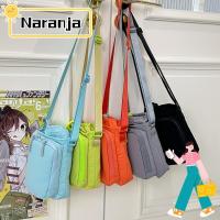 ราคา นารายา กระเป๋าหูรูด,ฝาครอบถ้วยน้ําแบบพกพาไนลอน,แฟชั่นสไตล์เกาหลีสีทึบกระเป๋าสะพายข้างกันน้ํา การท่องเที่ยว (47907361859)