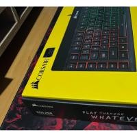 ราคา Corsair K55 RGB Keyboard Gaming แป้นพิมพ์ไทย มือสอง สภาพดีมากกกกก 98% (29610335337)