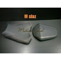 ราคา *** สินค้าพร้อมส่ง *** เบาะแต่ง 2 ตอน YAMAHA MSLAZ ตรงรุ่น สีดำ แดง NO.7 (1041027448)