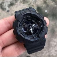 ราคา Casio BabyG รุ่น BA110BC1ADR นาฬิกาผู้หญิงสายเรซิ่น สีดำ หน้าปัดดำเต็ม (3788844565)