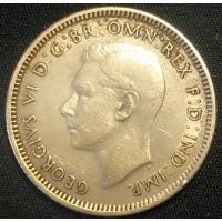 ราคา ออสเตรเลีย (Australia), ปี 1938, เหรียญ 1 Shilling, เนื้อเงิน (Silver), King George VI (15848710568)