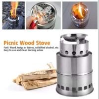 ราคา เตาชีวมวล stainless steel (ขนาดเล็กพกพาสะดวก) (7232238266)