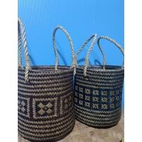 ราคา กระเป๋ากระจูดทรงถังสายข้าง #byนำโชค (20407511654)