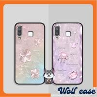 ราคา Samsung A8 Star - A9 Star Case พิมพ์ลายดอกไม้และหินอ่อนสวยงาม (26590580556)
