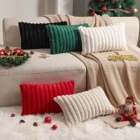 ราคา ปลอกหมอนขนกระต่ายขนฟูลายกว้างสีส้มสำหรับคริสต์มาสและฮาโลวีน (28580888261)