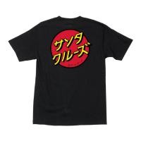 ราคา Santa Cruz Japanese Dot T-Shirt Black (25647937968)